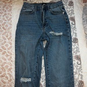 BDG stretch/flare/high waist jeans: size 25